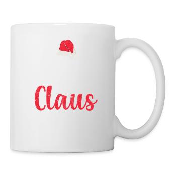 Santa Drôle Grand-mère Noël Pyjama Noël PJs Grand-mère - Mug blanc - blanc - Droite