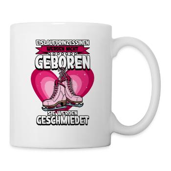 Eislaufen - Tasse - Weiß - Rechts
