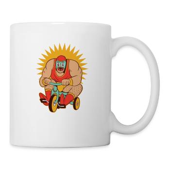 Wrestling Wrestler Kämpfer Ringen Kamfpkunst - Tasse - Weiß - Rechts