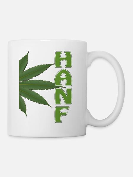 HANF - Tasse - Weiß