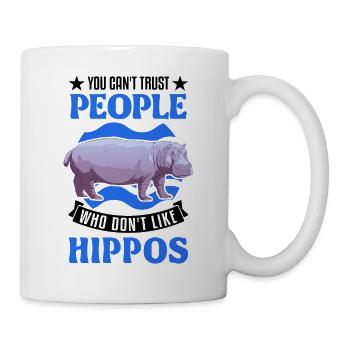 Hippo Lover Hippo Hippo Hippo - Mug - white - Right