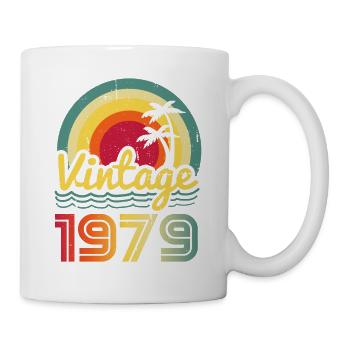 Millésime 1979 - Mug blanc - blanc - Droite