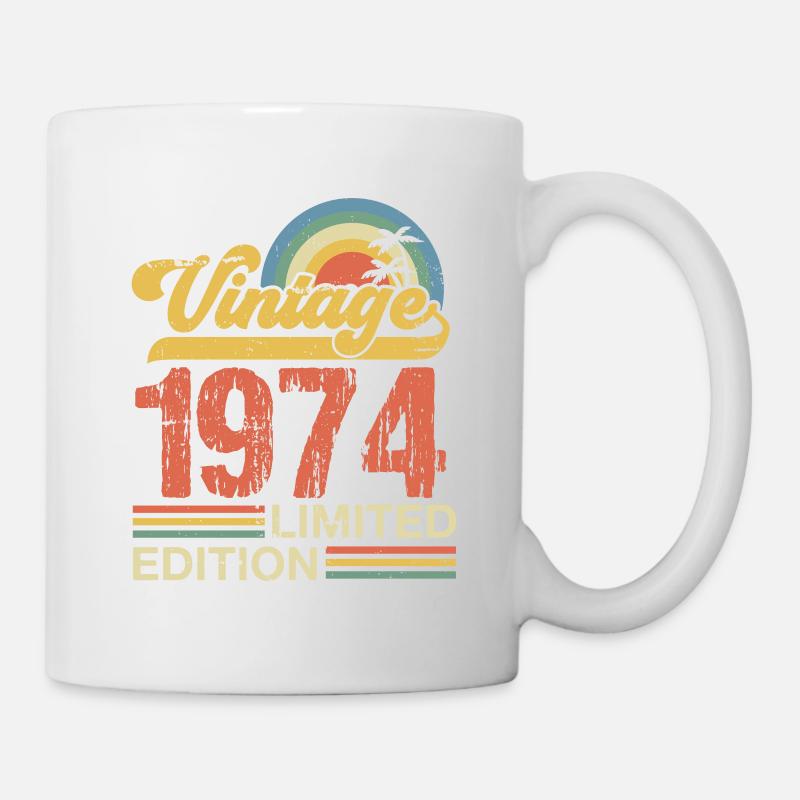 Millésime 1974 - Mug blanc - blanc