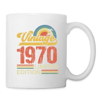 Millésime 1970 - Mug blanc - blanc - Droite
