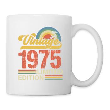 Millésime 1975 - Mug blanc - blanc - Droite