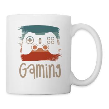 Retro Vintage Classic Gaming Video Game Gamer - Mug - white - Right