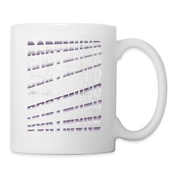 Dortmund Deutschland Stadt Schrift Skyline Heimat - Tasse - Weiß - Rechts