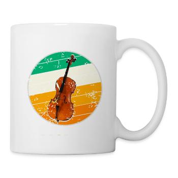 Just Cellin' And Blues Retro Vintage Blues Lover - Mug - white - Right