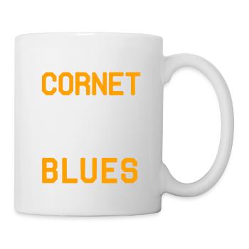 Me & My Cornet We Will Serve The Lord With Blues - Mug - white - Right