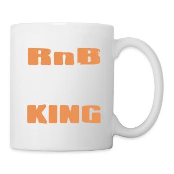 Retro RnB King Cool Blues Music Lover T-Shirt - Mug - white - Right