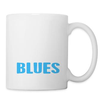 RETRO BLUES Awesome Designs For Blues Music Lover - Mug - white - Right