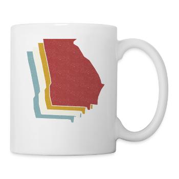 USA State - Vintage Map Georgia - Mug - white - Right