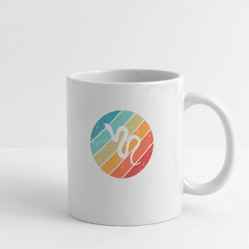 Snake Retro Reptile Python Gift idea Mug
