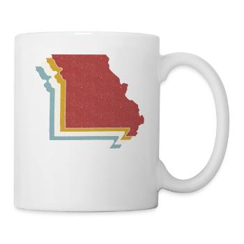 USA State - Vintage Map Missouri - Mug - white - Right