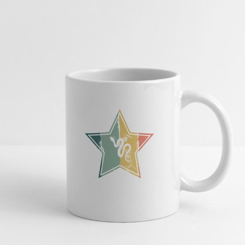 Snake Retro Reptile Python Gift idea Mug