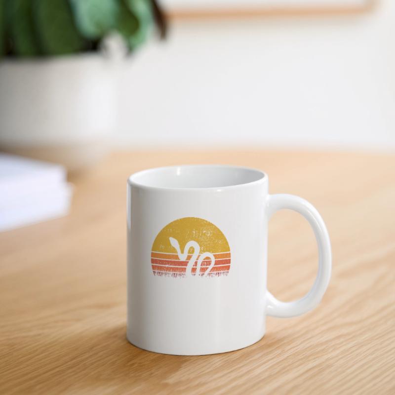 Snake Retro Reptile Python Idée cadeau Mug blanc