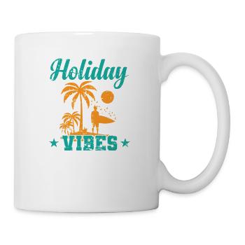 Holiday Vibes Holiday Leisure Holidays - Mug - white - Right