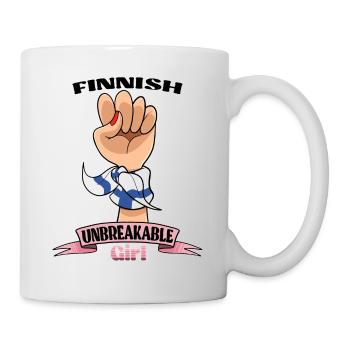 Finnish Girl Unbreakable I Finnish Heritage I - Mug - white - Right