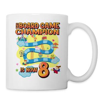 This Board Game Champion Is Now 8 | - Mug - white - Right