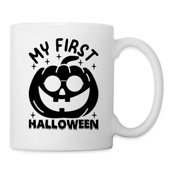 Halloween Newborn Baby My First Halloween - Mug - white - Right