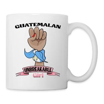 Fille guatémaltèque Incassable I Patrimoine Guatemala - Mug blanc - blanc - Droite