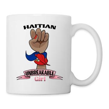 Haitian Girl Unbreakable I Haitian Heritage I - Mug - white - Right
