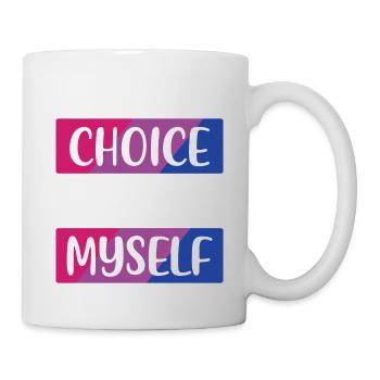 LGBTQ Nonbinary Colorful Rainbow Flag LGBTQ+ Pride - Mug - white - Right