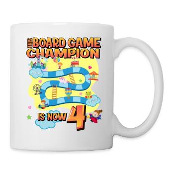 This Board Game Champion Is Now 4 | - Mug - white - Right