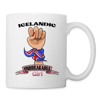 Fille islandaise incassable I Héritage islandais - Mug blanc - blanc - Droite