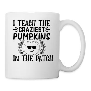 I Teach The Craziest Pumpkins In The Patch - Mug - white - Right