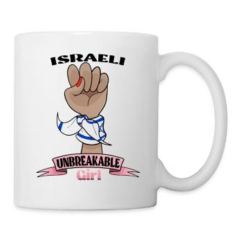 Fille israélienne incassable I Héritage israélien I - Mug blanc - blanc - Droite