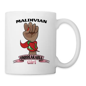 Fille maldivienne Unbreakable Maldivian Heritage - Mug blanc - blanc - Droite