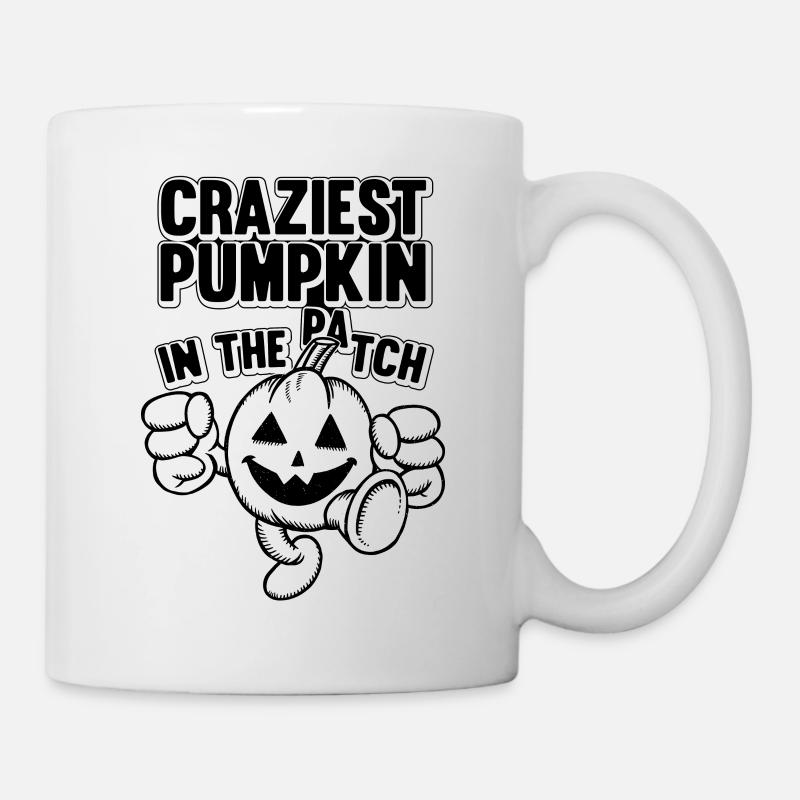 Halloween Craziest Pumpkin In The Patch - Pumpkin - Tasse - Weiß