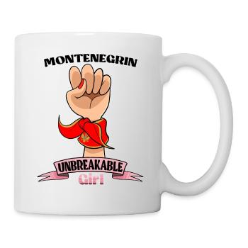 Montenegrin Girl Unbreakable I Heritage - Mug - white - Right