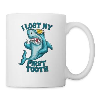 Dent trou de dent cabinet dentaire les enfants tirent les dents - Mug blanc - blanc - Droite
