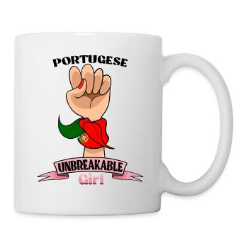 Portugese Girl Unbreakable Portugese Heritage - Mug - white - Right