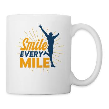 Runner Half Marathon Jogging Gift - Mug - white - Right