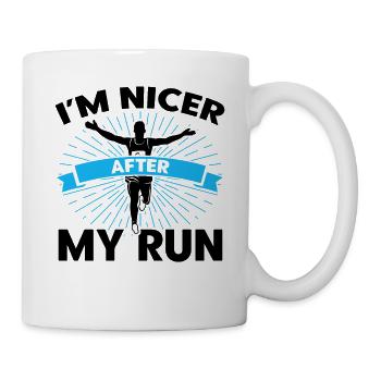 Running Runner Jogger Gift - Mug - white - Right
