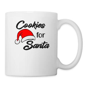 Cookies pour le Père Noël Norwegian Pattern - Mug blanc - blanc - Droite