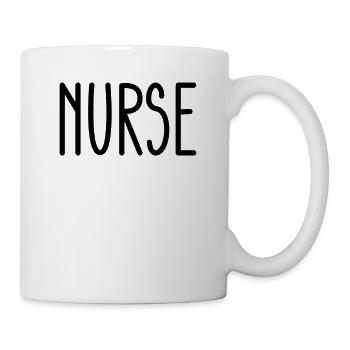 Krankenschwester - Tasse - Weiß - Rechts