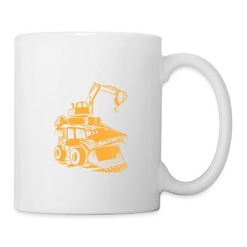 Das ist mein Demo Day Shirt Sorry Nachbarn es wird - Tasse - Weiß - Rechts