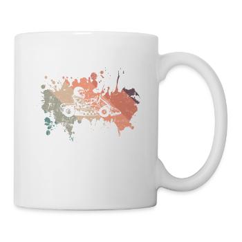 Go Kart Race Track Car Race Track - Mug - white - Right