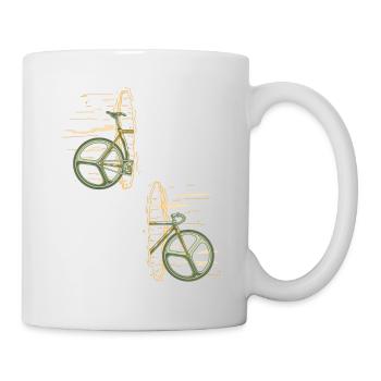 Bicycle Portal Teleporter Beamer - Mug - white - Right