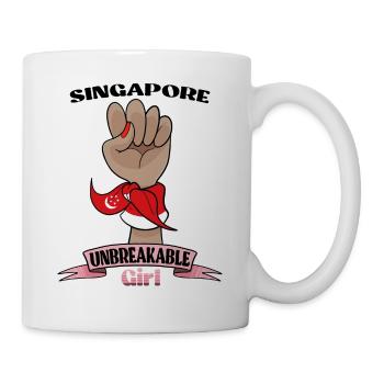 Singapore Girl Unbreakable Singapour Héritage - Mug blanc - blanc - Droite