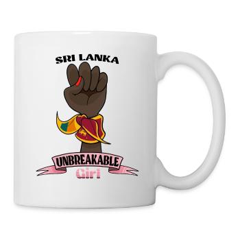 Sri Lanka Girl Unbreakable Sri Lanka Heritage Sri - Mug - white - Right
