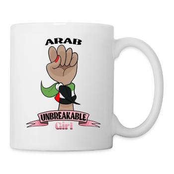 Arab Girl Unbreakable I Heritage United Arab - Tasse - Weiß - Rechts