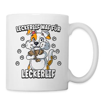 Hunde Spruch Lustig - Tasse - Weiß - Rechts