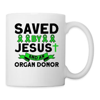 Transplantiert Organtransplantation Operation - Tasse - Weiß - Rechts