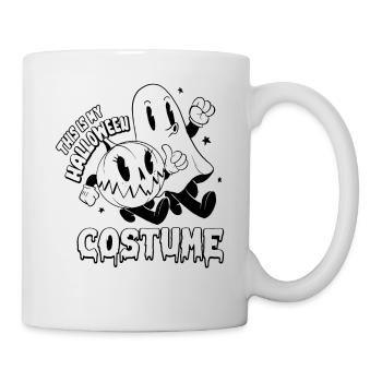 This Is My Halloween Costume I Halloween Ghost - Tasse - Weiß - Rechts