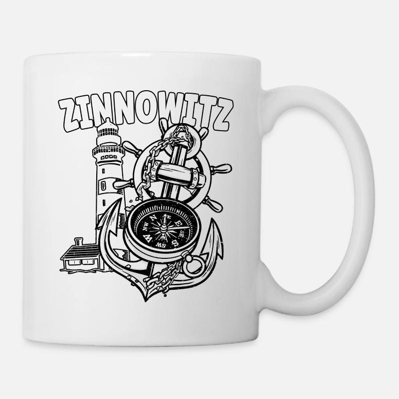 Zinnowitz - Tasse - Weiß